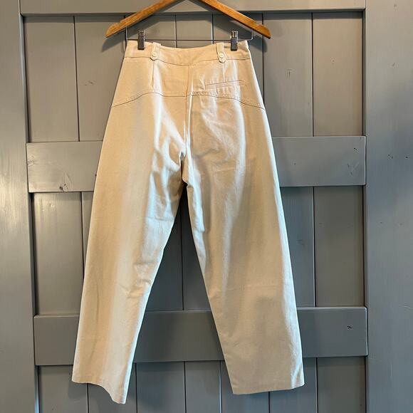 Mod Ref Cream Straight Leg Pants - Picture 7 of 9